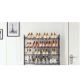 Εικόνα της Songmics Μεταλλικό Ρυθμιζόμενο Stand Αποθήκευσης 40 Ζευγαριών Παπουτσιών Μαύρο 92.5 x 30.7 x 163.5 cm LMR08B
