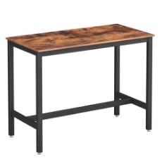 Εικόνα της Vasagle Μεταλλικό Τραπέζι-Bar 120 x 60 x 90 cm LBT91X
