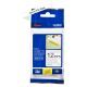 Εικόνα της Ταινία Ετικετογράφου Brother 8m x 12mm Strong Adhesive Black on White TZES231