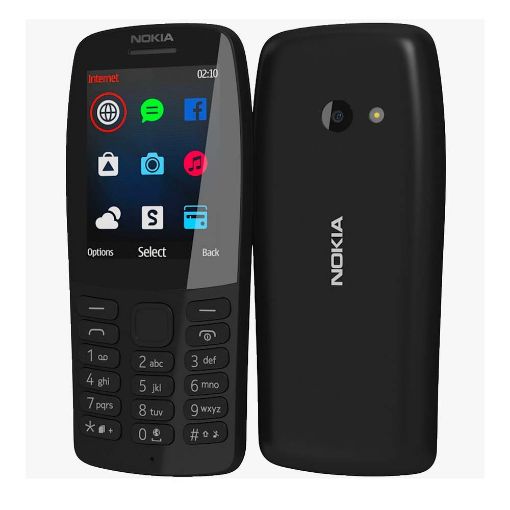 Εικόνα της Nokia 210 Dual Sim Black 16OTRB01A08