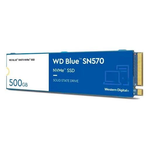 Εικόνα της Δίσκος SSD Western Digital Blue M2 SN570 500GB PCIe Gen3 WDS500G3B0C