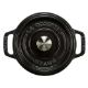 Εικόνα της Staub Round Cocotte Βαθιά Κατσαρόλα από Μαντέμι 12cm Black 40509-471-0