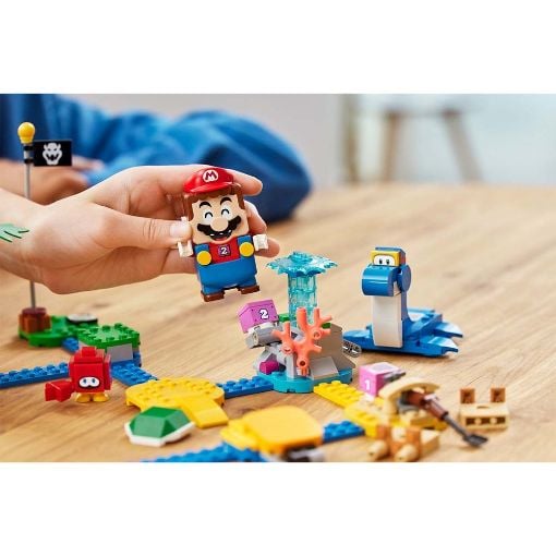 Εικόνα της LEGO Super Mario: Dorrie’s Beachfront Expansion Set 71398