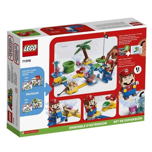 Εικόνα της LEGO Super Mario: Dorrie’s Beachfront Expansion Set 71398