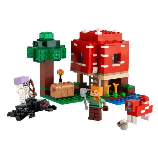 Εικόνα της LEGO Minecraft: The Mushroom House 21179