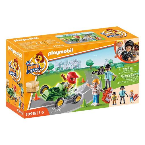 Εικόνα της Playmobil Duck on Call - Επιχείρηση Διάσωσης, Διάσωση στα Go-Kart 70919