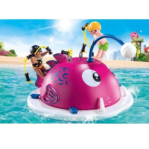 Εικόνα της Playmobil Family Fun - Πλωτό Φουσκωτό Πάρκο 70613