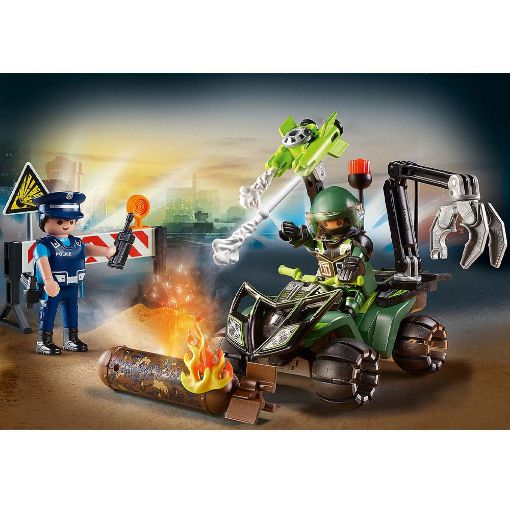 Εικόνα της Playmobil City Action - Starter Pack, Εξουδετέρωση Εκρηκτικού Μηχανισμού 70817