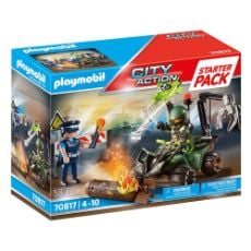 Εικόνα της Playmobil City Action - Starter Pack, Εξουδετέρωση Εκρηκτικού Μηχανισμού 70817