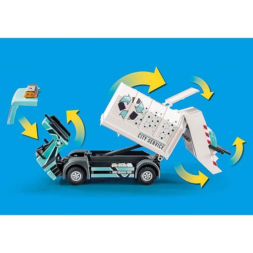 Εικόνα της Playmobil City Life - Φορτηγό Ανακύκλωσης 70885