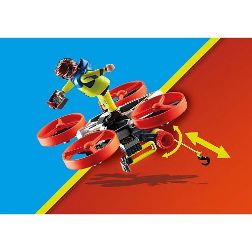 Εικόνα της Playmobil City Action - Επιχείρηση Διάσωσης Δύτη με Drone 70143