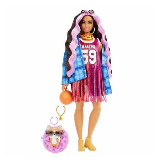 Εικόνα της Barbie Extra - Basketball Jersey HDJ46