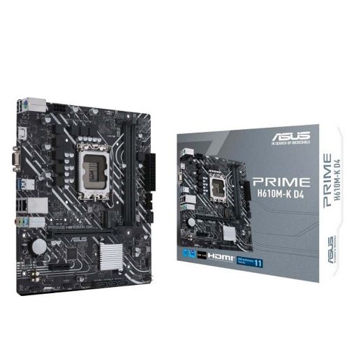 Εικόνα της Asus Prime H610M-K D4 Micro-ATX s1700 90MB1A10-M0EAY0