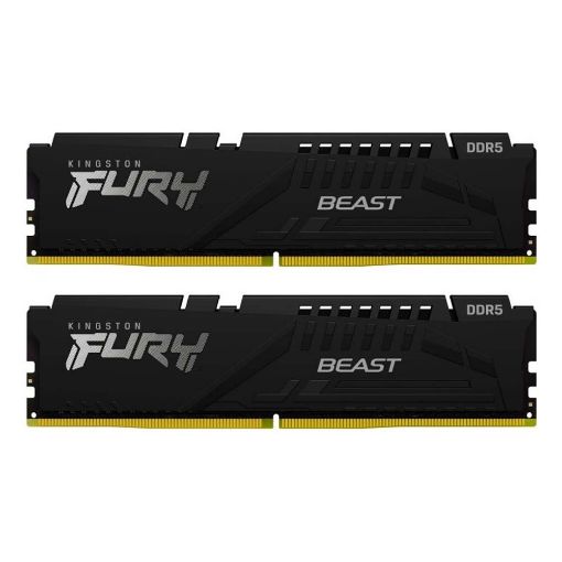 Εικόνα της Ram Kingston Fury Beast 32GB (2 x 16GB) DDR5-6000MHz CL40 KF560C40BBK2-32