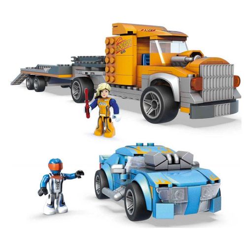 Εικόνα της Mega Bloks - Mega Construx Hot Wheels® Σετ Νταλίκα Twinduction™ 300τμχ GYG66