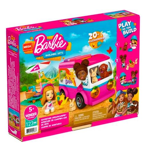 Εικόνα της Mega Bloks - Mega Construx Barbie Τροχόσπιτο 130τμχ GWR35