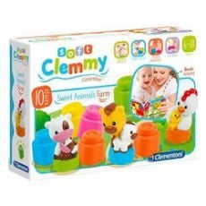 Εικόνα της Clementoni Baby - Clemmy Τουβλάκια Σετ Ζωάκια και Βιβλιαράκι 10τμχ 1033-17174