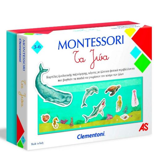 Εικόνα της Clementoni - Montessori, Τα Ζώα 1024-63224