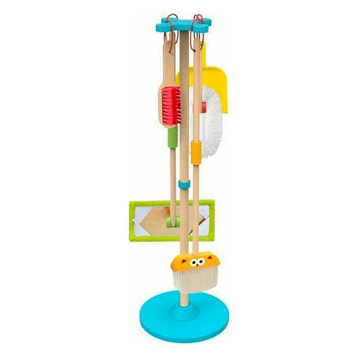 Εικόνα της Tooky Toy - Ξύλινο Παιδικό Σετ Καθαρισμού TF436