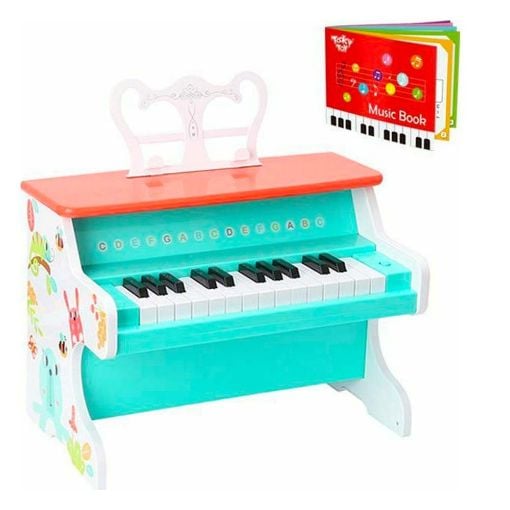 Εικόνα της Tooky Toy - Παιδικό Πιάνο με Βιβλίο TF573