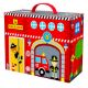 Εικόνα της Tooky Toy - Ξύλινο Σετ Σταθμός Πυροσβεστικής Βαλιτσάκι TY203