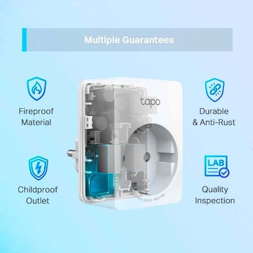 Εικόνα της Mini Smart Wi-Fi Socket TP-Link Tapo P110 v1
