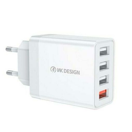 Εικόνα της Φορτιστής WK Quick Charge 3.0 με 4 Θύρες USB-A WP-U125