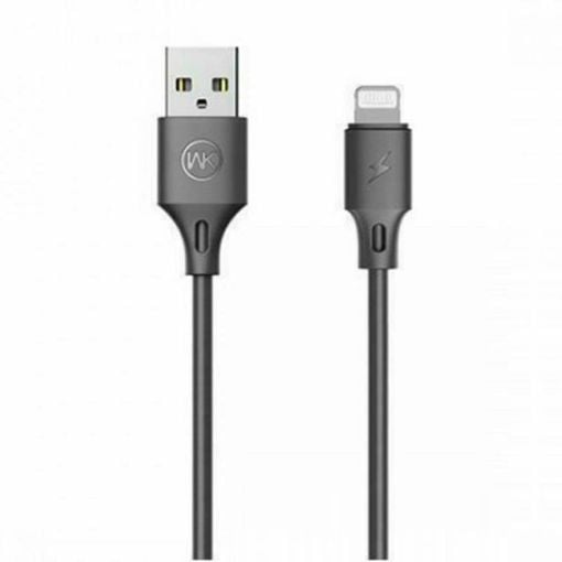 Εικόνα της Καλώδιο WK USB to Lightning 1m Black WDC-092