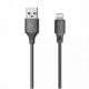 Εικόνα της Καλώδιο WK USB to Lightning 1m Black WDC-092