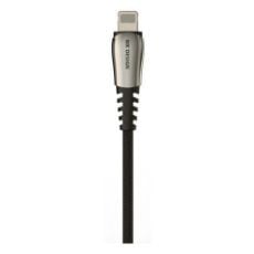 Εικόνα της Καλώδιο WK Braided USB to Lightning 1m Black WDC-089