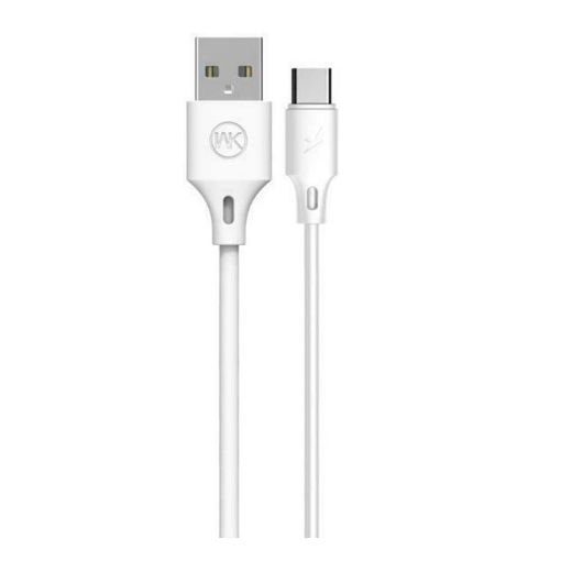 Εικόνα της Καλώδιο WK USB to USB-C 2m White WDC-092