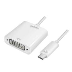 Εικόνα της Adapter Logilink USB-C(Male) to DVI-D(Female) White UA0245A