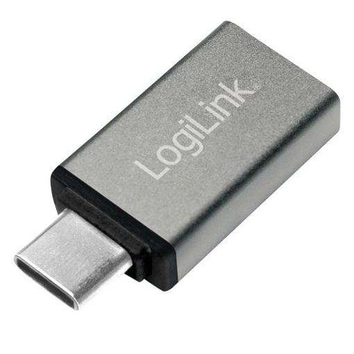 Εικόνα της Adapter Logilink USB-C(Male) to USB-A(Female) Silver AU0042