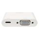 Εικόνα της Adapter Logilink USB-C(male) to VGA/USB-C(Female) White UA0259
