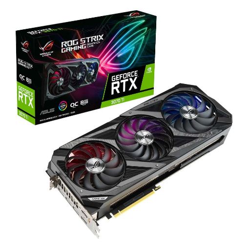 Εικόνα της Asus GeForce RTX 3070 Ti ROG Strix Gaming 8GB GDDR6 OC 90YV0GW0-M0NA00