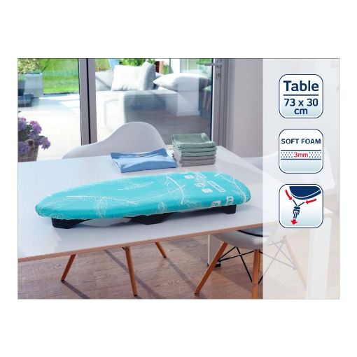Εικόνα της Leifheit Κάλυμμα για Compact Airboard Επιτραπέζια Σιδερώστρα 73 x 30 cm 72394