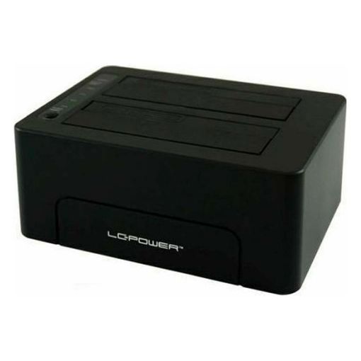 Εικόνα της Docking Station LC Power 2.5/3.5" 2 Bay USB 3.1 Gen2 Black LC-DOCK-C