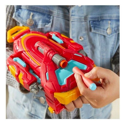 Εικόνα της Hasbro Nerf - Marvel Avengers Mech Strike Iron Man Strikeshot Gauntlet F0266