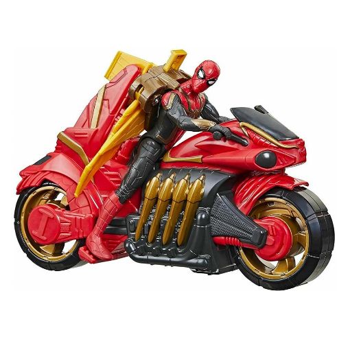 Εικόνα της Hasbro - Marvel Avengers Spiderman Jet Web Cycle Vehicle & Figure F1110