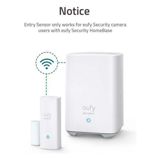 Εικόνα της Anker Eufy Wireless Security Entry Sensor White T89000D4