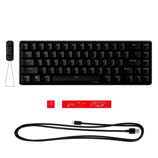 Εικόνα της Πληκτρολόγιο HyperX Alloy Origins 65 Mechanical RGB Red Switch (US) 4P5D6AA