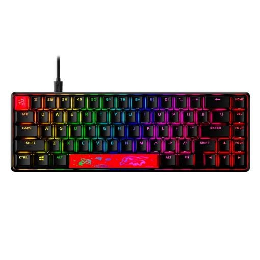 Εικόνα της Πληκτρολόγιο HyperX Alloy Origins 65 Mechanical RGB Red Switch (US) 4P5D6AA