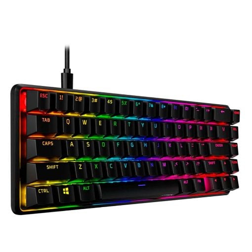 Εικόνα της Πληκτρολόγιο HyperX Alloy Origins 65 Mechanical RGB Red Switch (US) 4P5D6AA