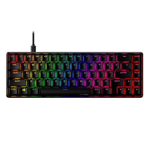 Εικόνα της Πληκτρολόγιο HyperX Alloy Origins 65 Mechanical RGB Red Switch (US) 4P5D6AA