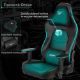 Εικόνα της Gaming Chair Eureka Ergonomic GC-02 Black ERK-GC-02