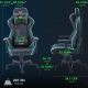 Εικόνα της Gaming Chair Eureka Ergonomic GC-03 Black ERK-YYK-GC-03