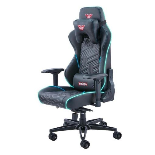 Εικόνα της Gaming Chair Eureka Ergonomic GC-03 Black ERK-YYK-GC-03