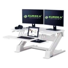 Εικόνα της Standing Desk Converter Eureka Ergonomic CV-Pro 36 White