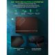 Εικόνα της Gaming Desk Eureka Ergonomic GIP 55'' Black ERK-GIP-55B-V2-EU