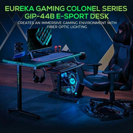 Εικόνα της Gaming Desk Eureka Ergonomic GIP 44'' Black ERK-GIP-44B-V1